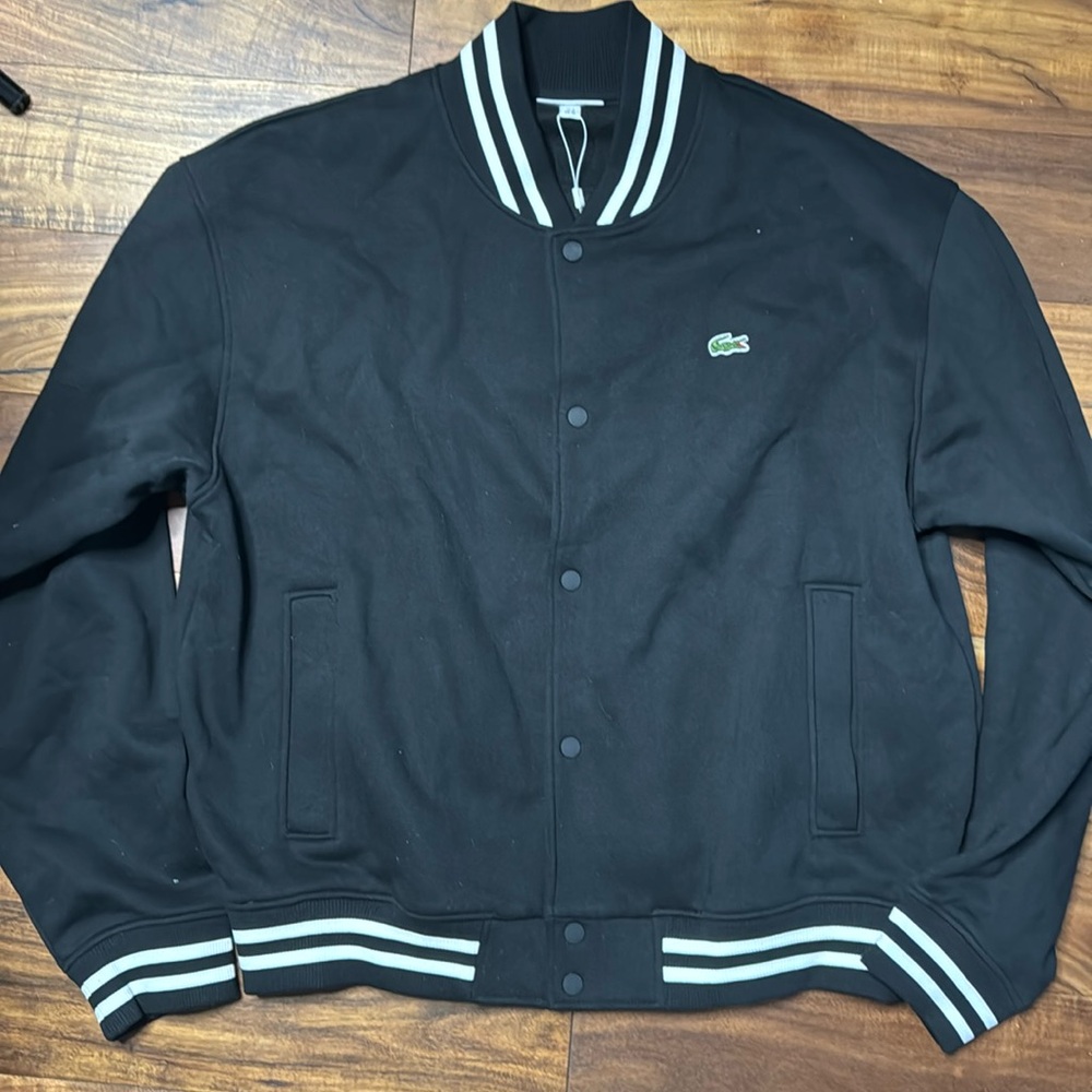 Lacoste “Big Logo Baseball Jacket”